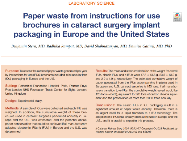 Image of Paper waste from instructions PDF